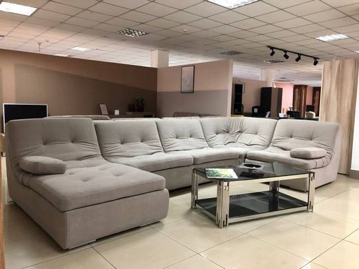 Журнальний стіл Fossil A 120х60 Димчастий / Срібний
