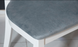 Стул Альбина голубой сиденье ткань 450x450x963 каркас белые