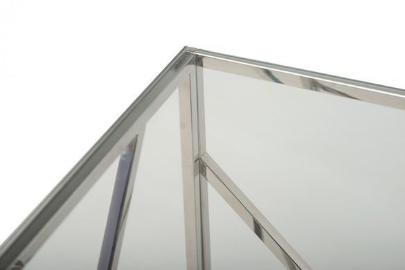 Консоль CF-3 прозрачный + серебро 40x120
