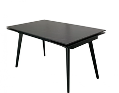 Hugo Lofty Black стіл обідній розкладний кераміка 82X140(200) Чорний